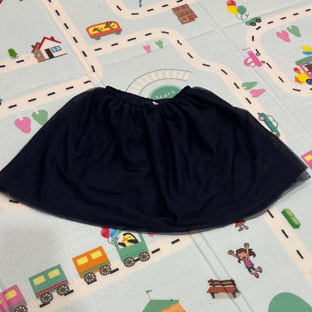 Black Tulle Skirt